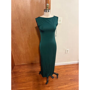 Women's Reformation Green Maxi Dress XS